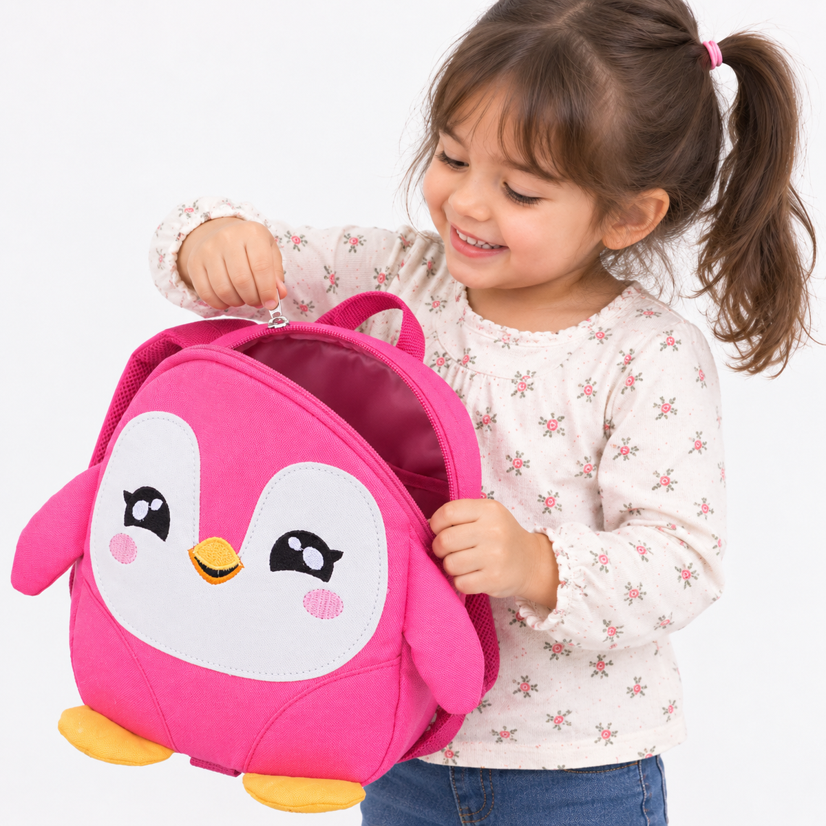Cartoon 2-6 Years Old Baby's School Bag Kindergarten Fashion Children's Bags