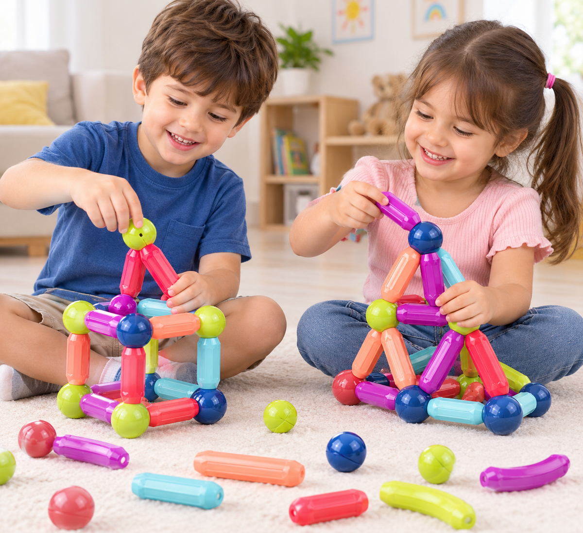 New Magnetic Building Block Toys