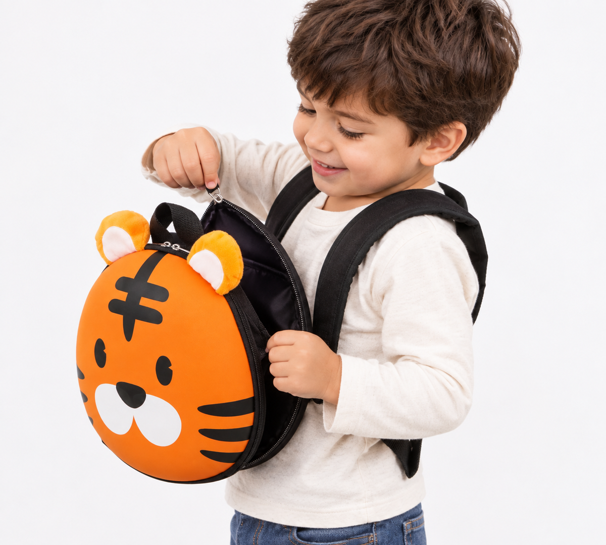 Kindergarten schoolbag boys and girls baby children 1-3-5 year old children's schoolbag 2-6 year old cartoon double shoulder Backpack